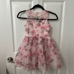 ZENZI from TARGET Girls pink floral layered party dress | Excellent condition